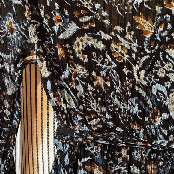 Floral blue maxi dress - Picture 6 of 8